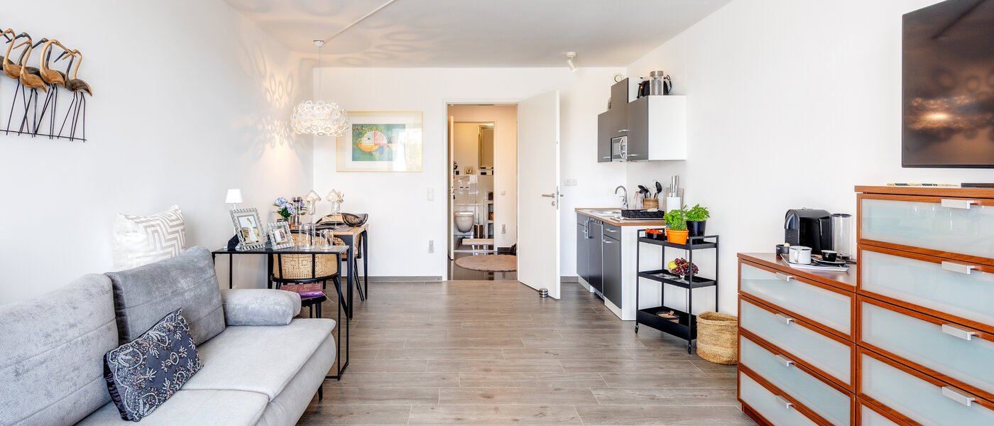 appartement München Olympiadorf 04 pièce à vivre 13686