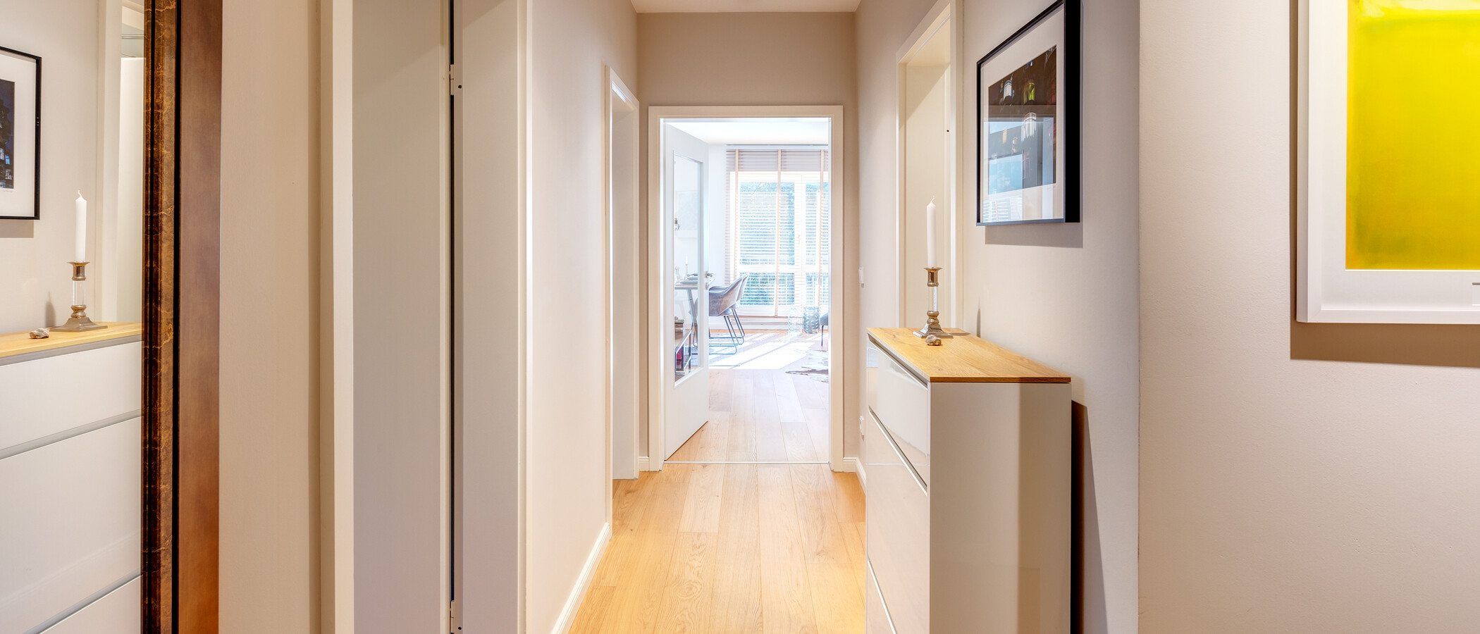 appartement avec terrasse sur le toit München Solln 03 entrée/couloir 13689