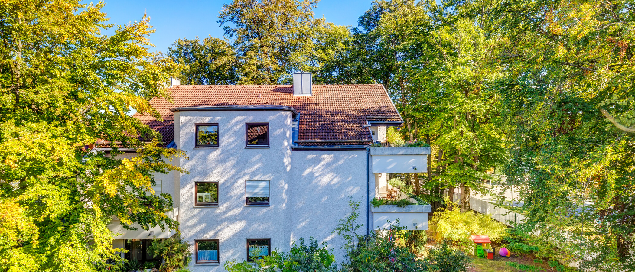 appartement avec terrasse sur le toit München Solln 03 vue 13689