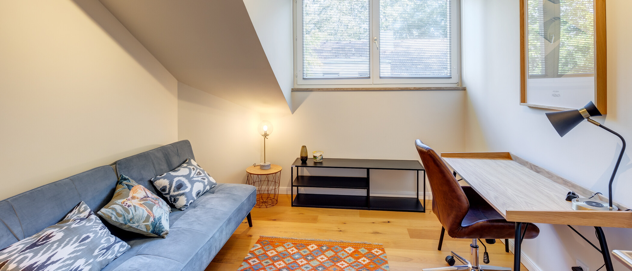 appartement avec terrasse sur le toit München Solln 01 Bureau/Chambre d’amis 13689
