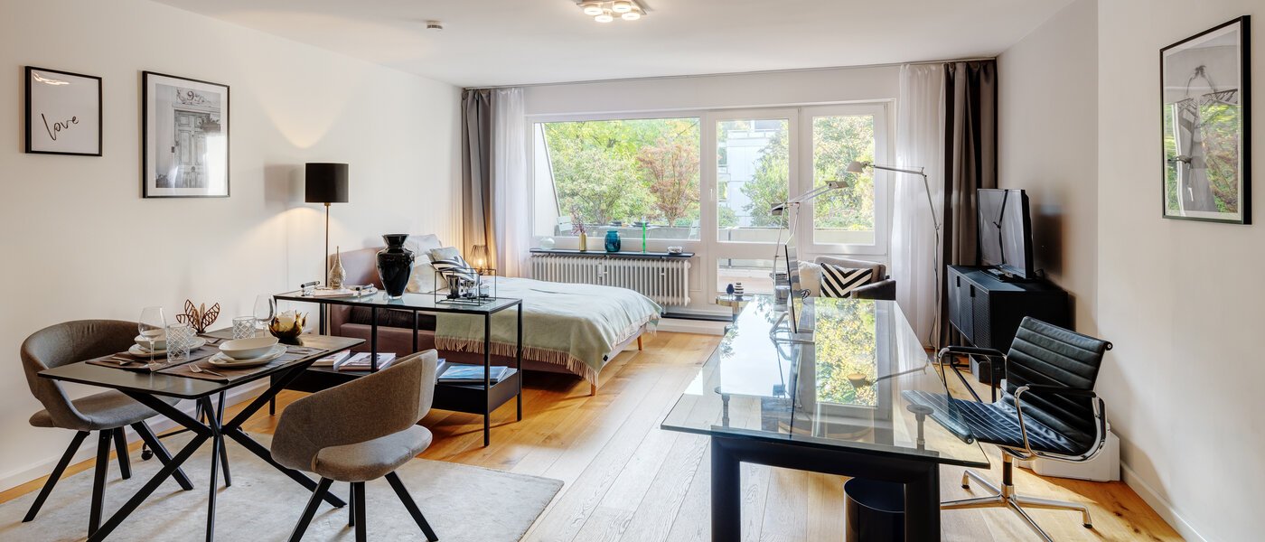 appartement München Solln 01 pièce à vivre 13691