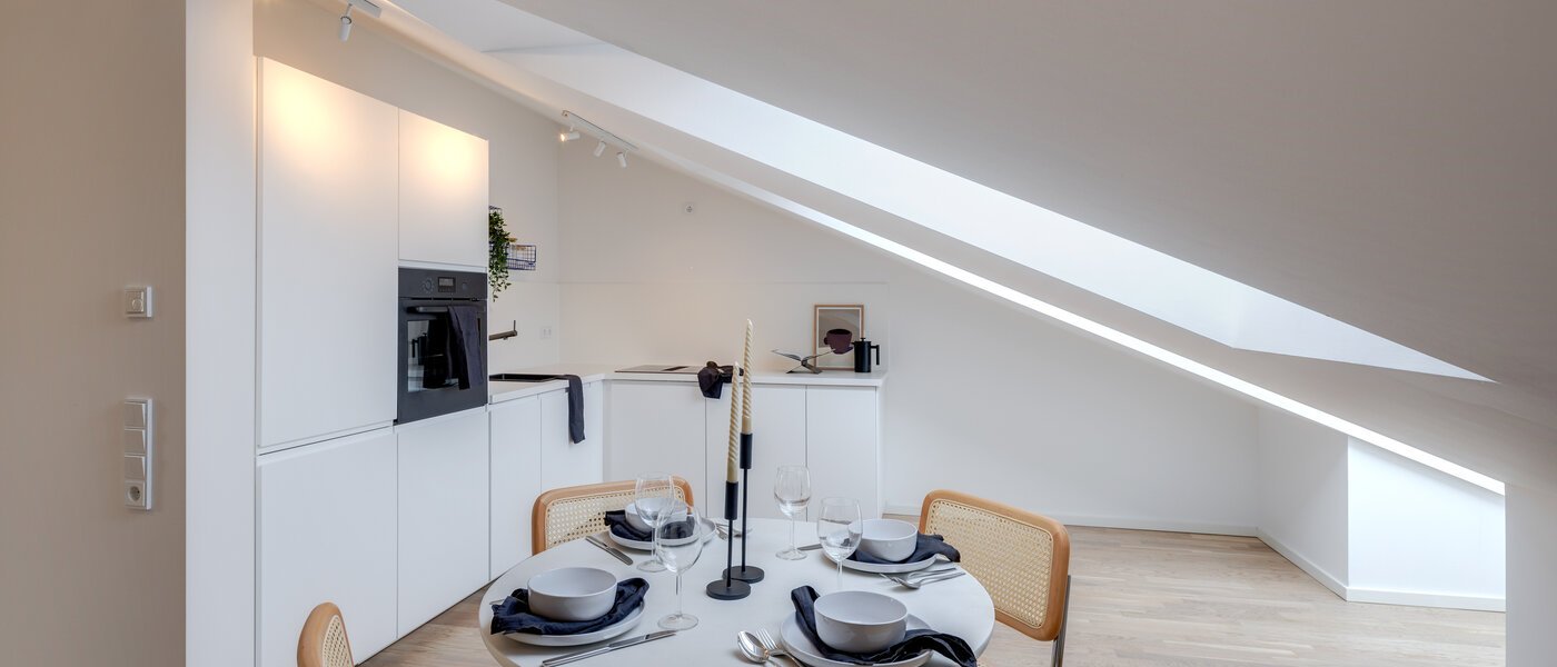 appartement sous les toits Haar 01 cuisine 13695