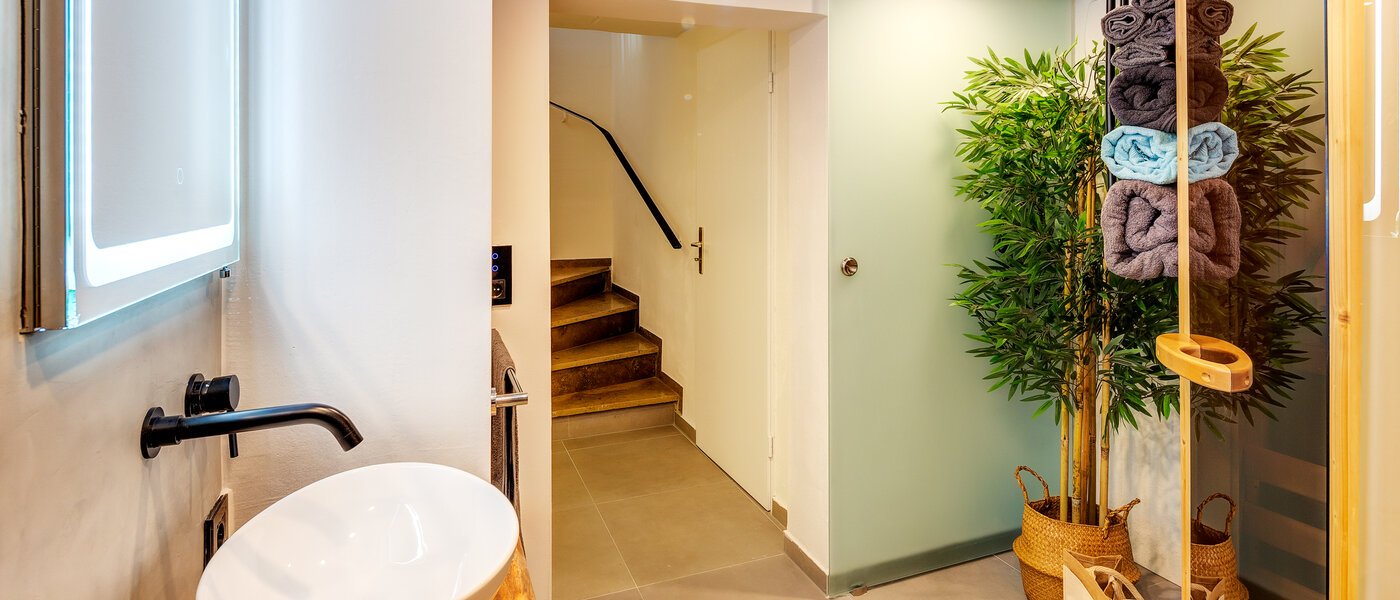 dernière maison de la rangée de maisons mitoyennes Eichenau 03 3. ème s. de bain 13696