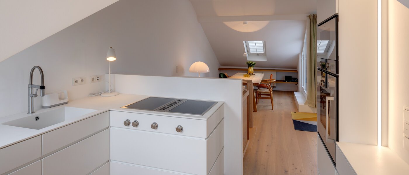 appartement style maisonnette München Altbogenhausen 04 cuisine 13706