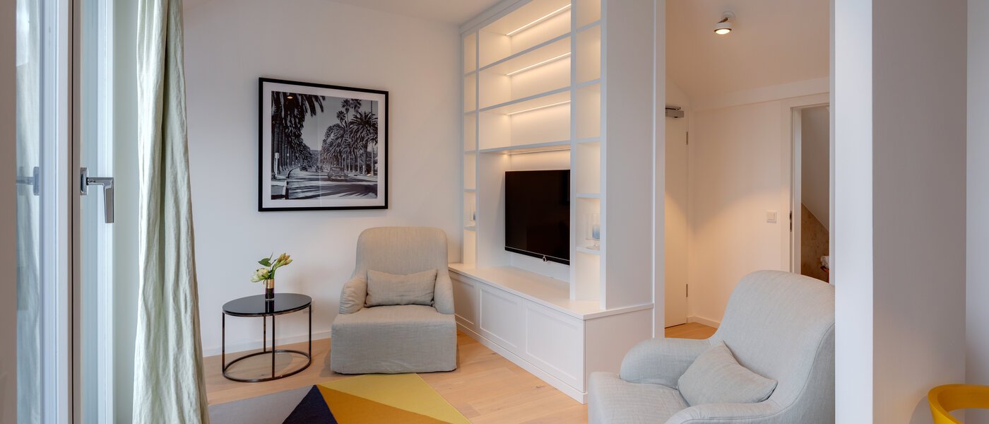 appartement style maisonnette München Altbogenhausen 02 pièce à vivre 13706