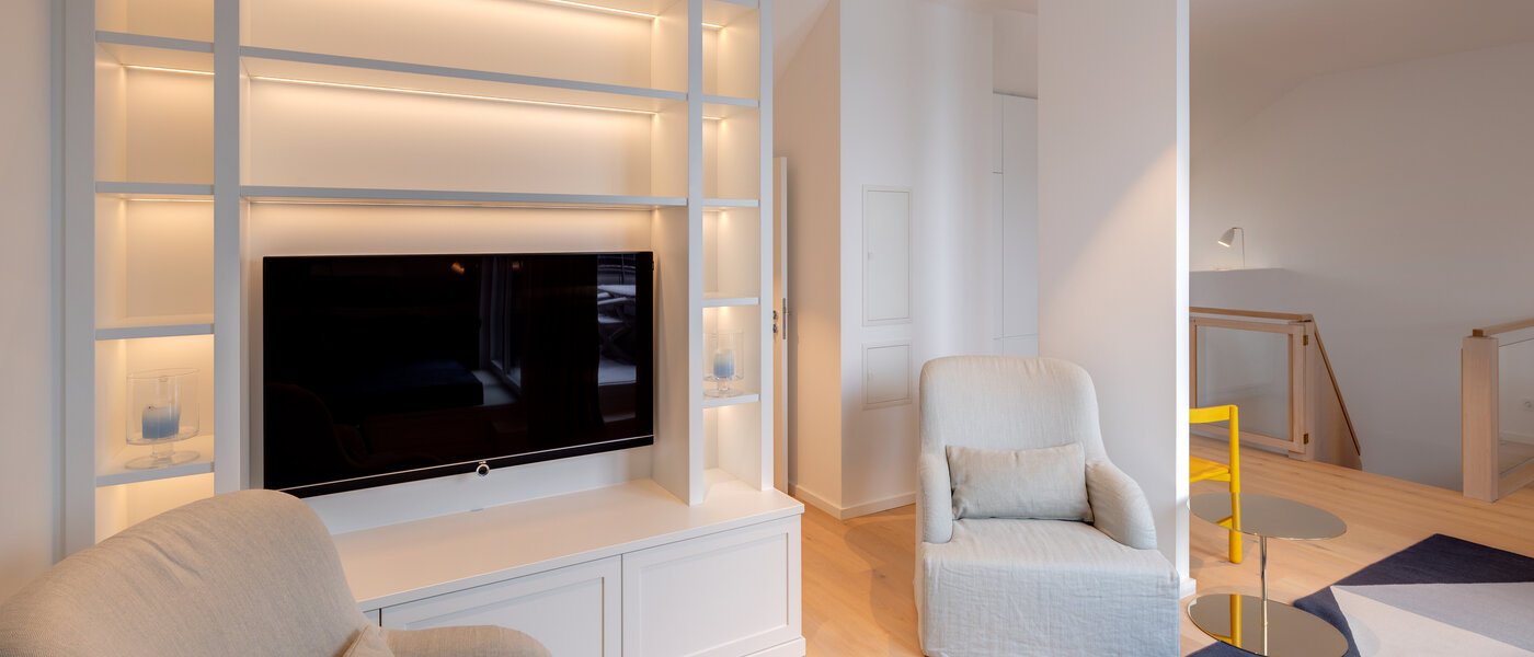 appartement style maisonnette München Altbogenhausen 05 pièce à vivre 13706