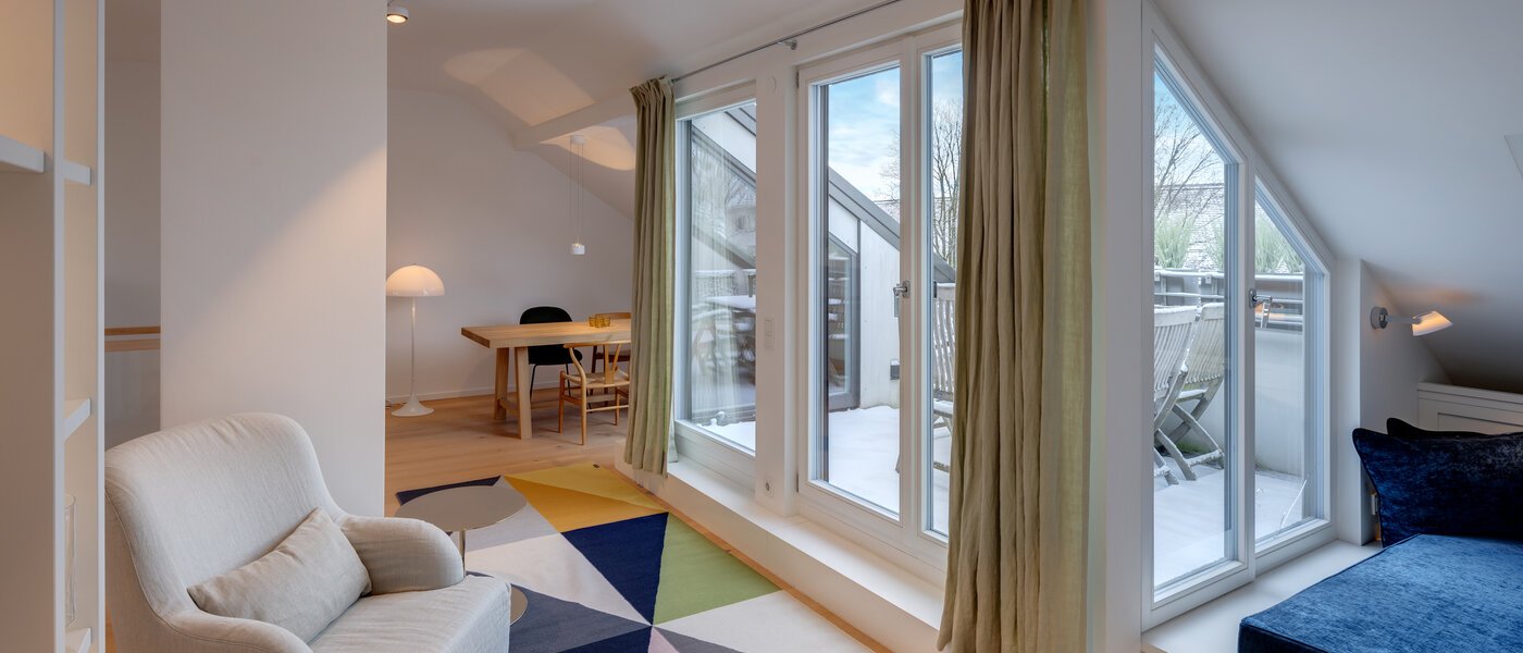 appartement style maisonnette München Altbogenhausen 06 pièce à vivre 13706