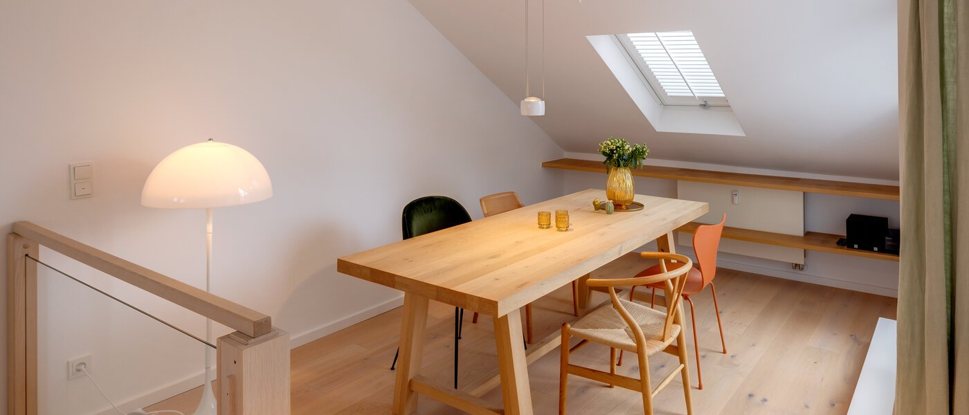 appartement style maisonnette München Altbogenhausen 01 salle à manger 13706