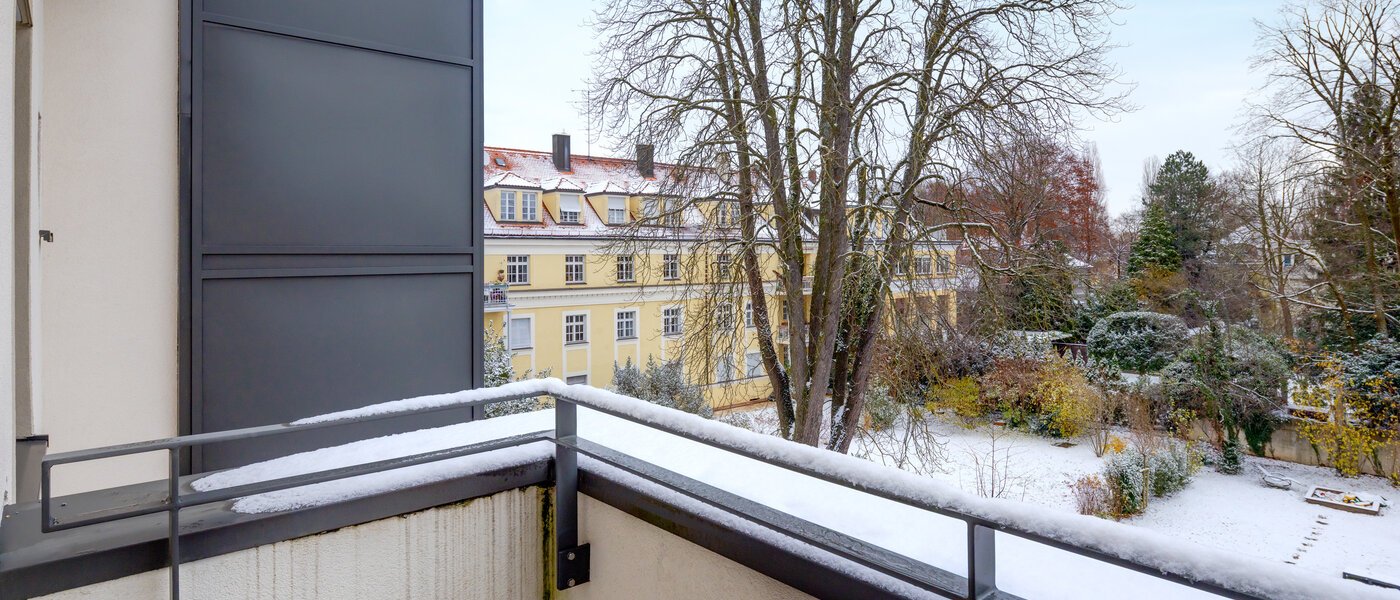 appartement style maisonnette München Altbogenhausen 02 2e balcon 13706