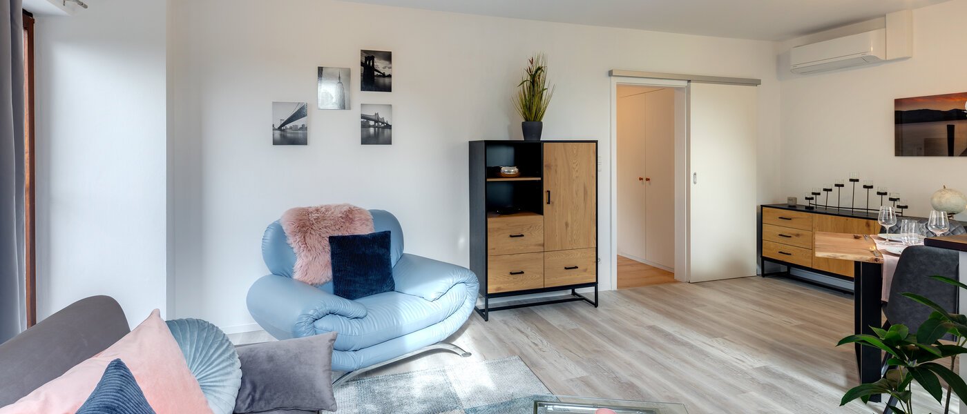 appartement sous les toits Eching 04 pièce à vivre 13716
