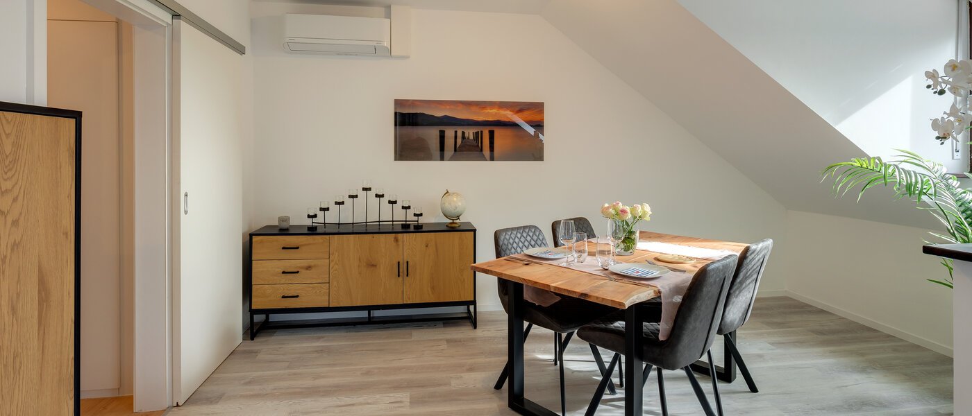 appartement sous les toits Eching 05 pièce à vivre 13716