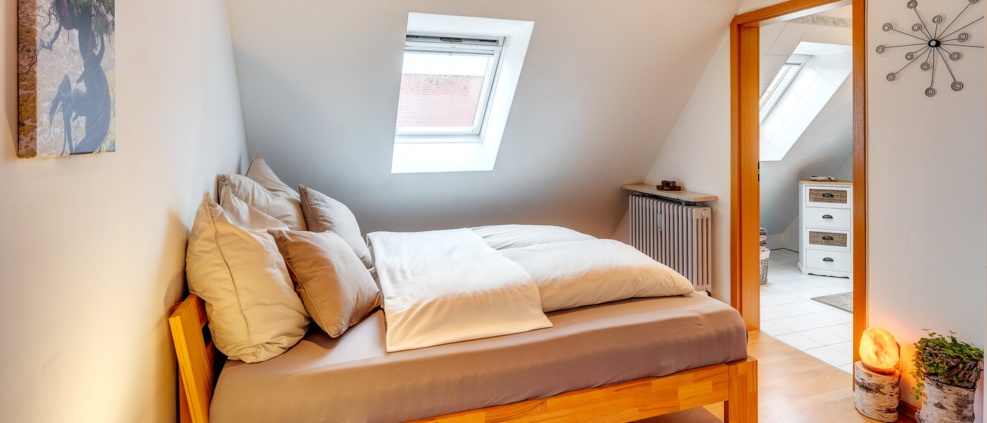 appartement style maisonnette avec mezzanine Karlsfeld 02 1ère chambre 13717