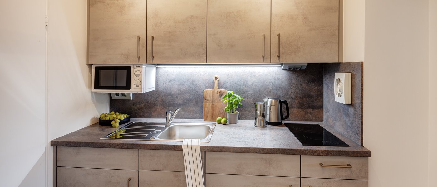 appartement München Arabellapark 01 cuisine 13725