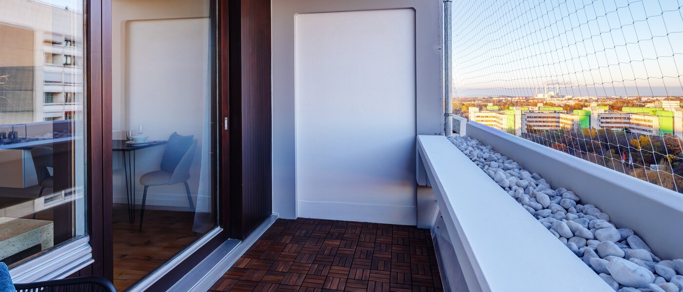 appartement München Arabellapark 02 loggia 13725