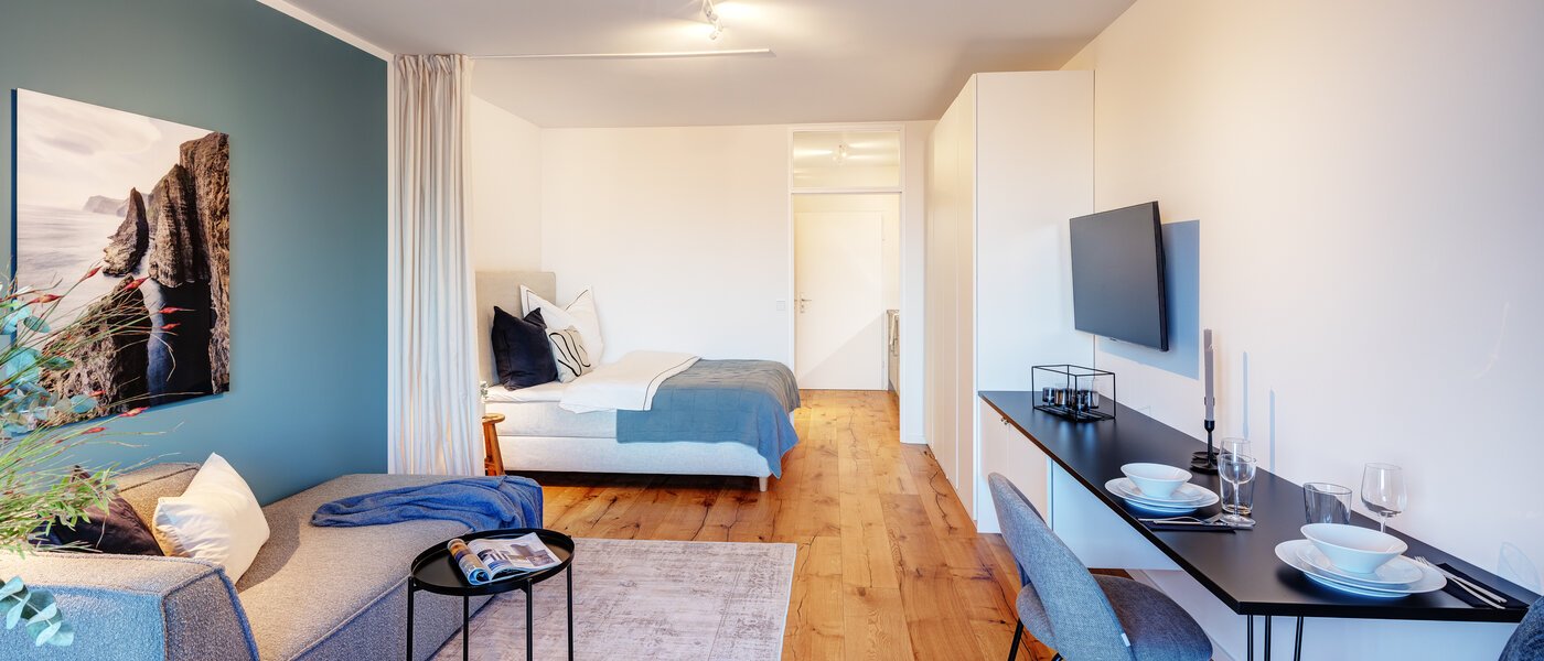 appartement München Arabellapark 04 pièce à vivre 13725