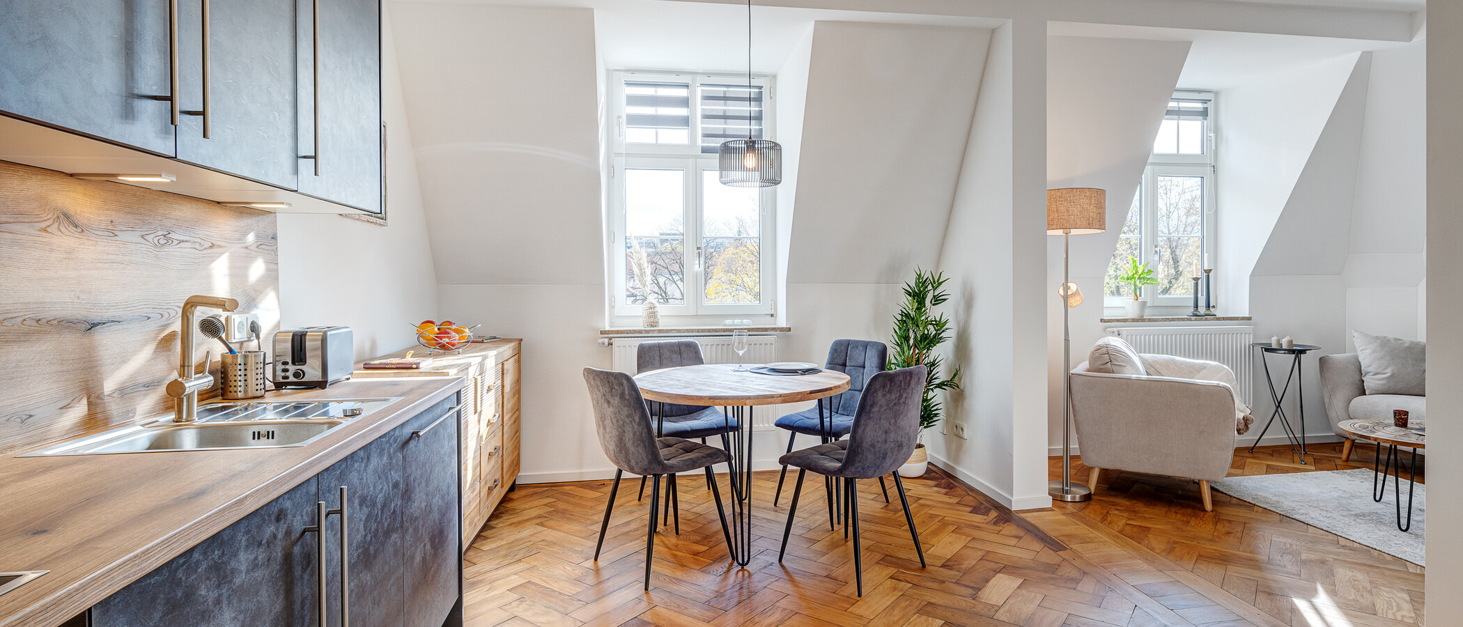 appartement München Obersendling 03 cuisine 13740