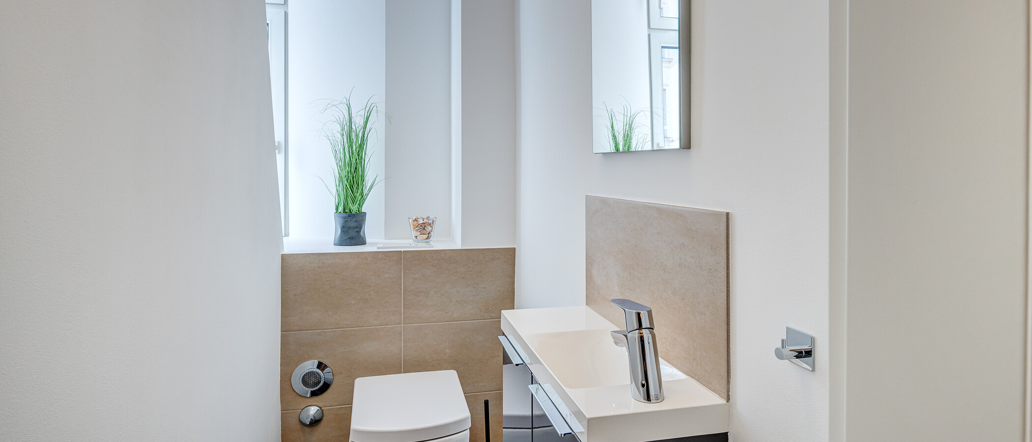 appartement München Obersendling 01 toilettes séparées 13740