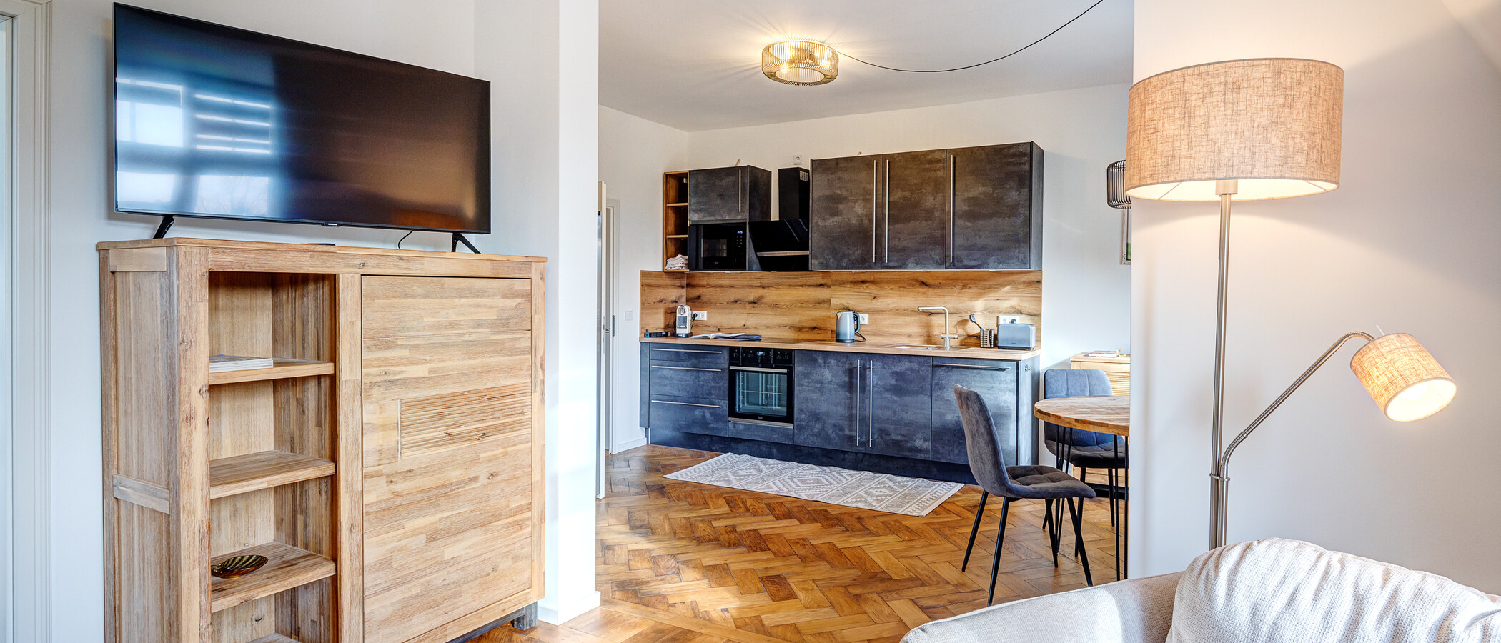 appartement München Obersendling 03 pièce à vivre 13740