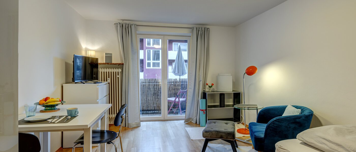 appartement München Giesing 01 pièce à vivre 13756