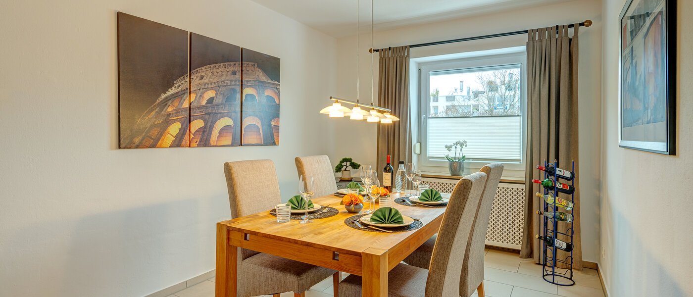 appartement München Untermenzing 01 salle à manger 13759