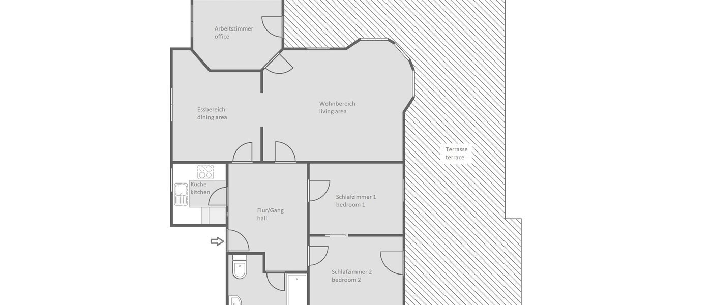 appartement Feldafing 01 plan d'étage 13767