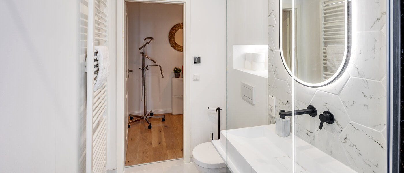 appartement avec terrasse sur le toit München Schwabing-West 03 salle de bain 13771