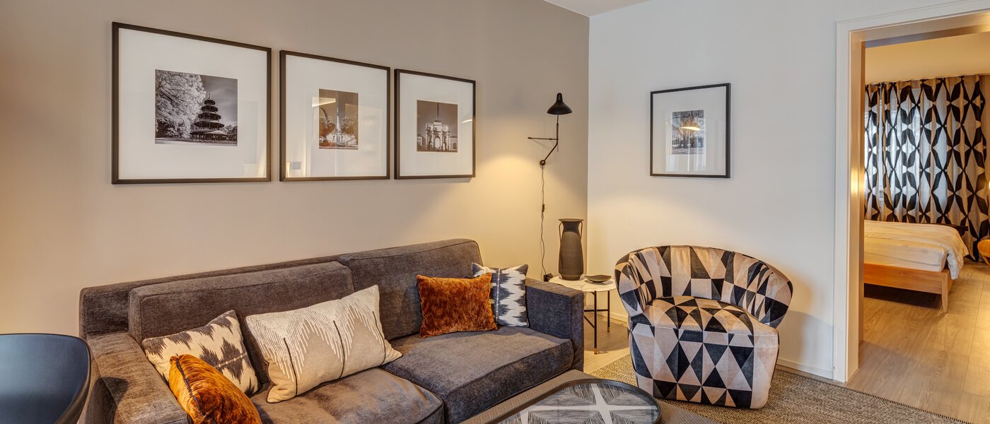 appartement München Schwabing-Nord (zw. Belgrad- & Leopoldstraße) 03 pièce à vivre 13778