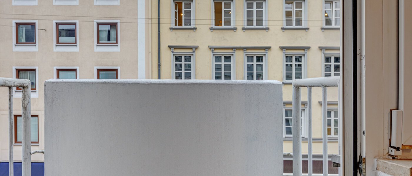 studio München Maxvorstadt - Universitätsviertel 01 balcon 13779