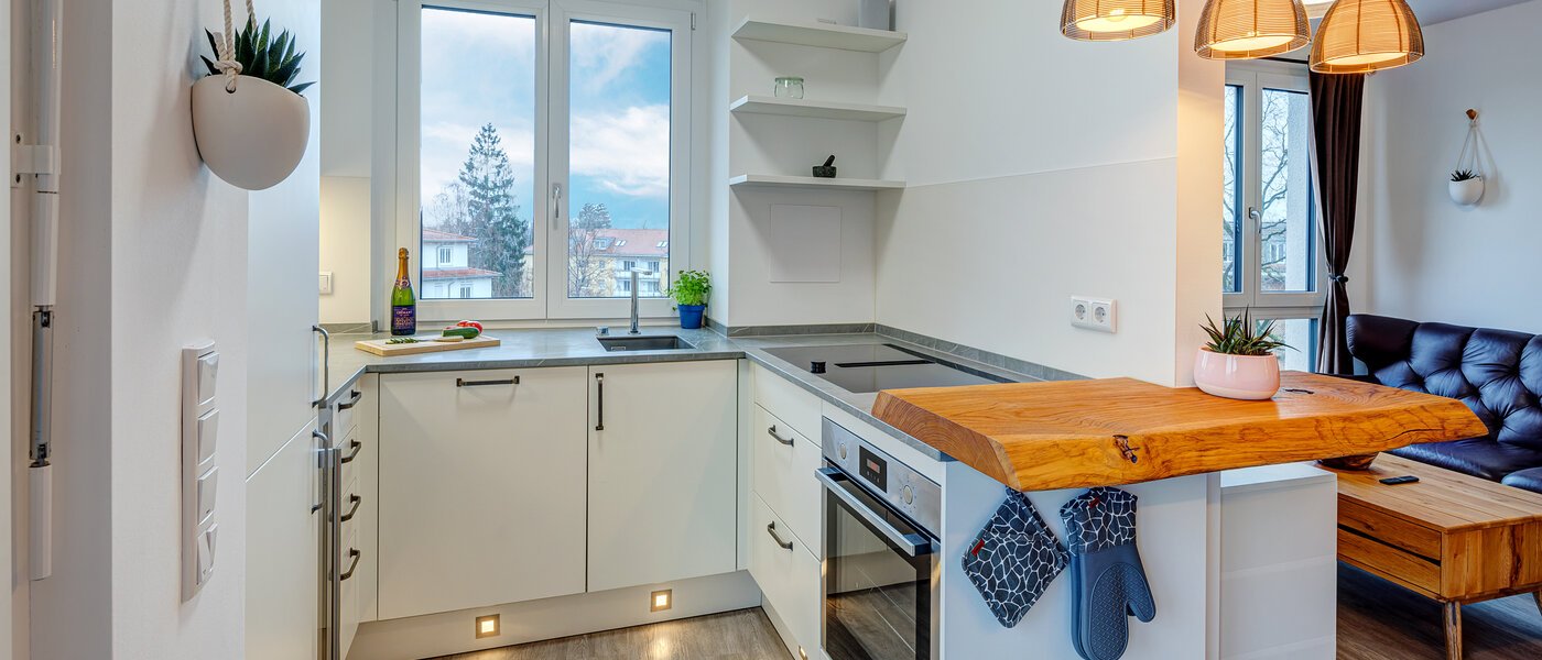 appartement avec terrasse sur le toit München Neuaubing 01 cuisine 13783