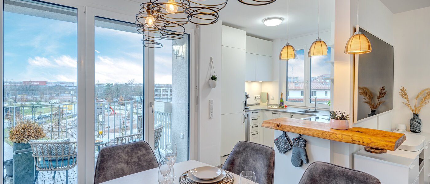 appartement avec terrasse sur le toit München Neuaubing 03 cuisine 13783