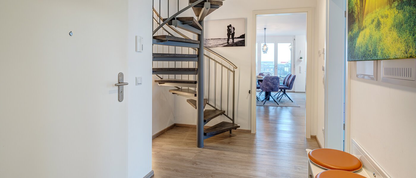 appartement avec terrasse sur le toit München Neuaubing 01 entrée/couloir 13783