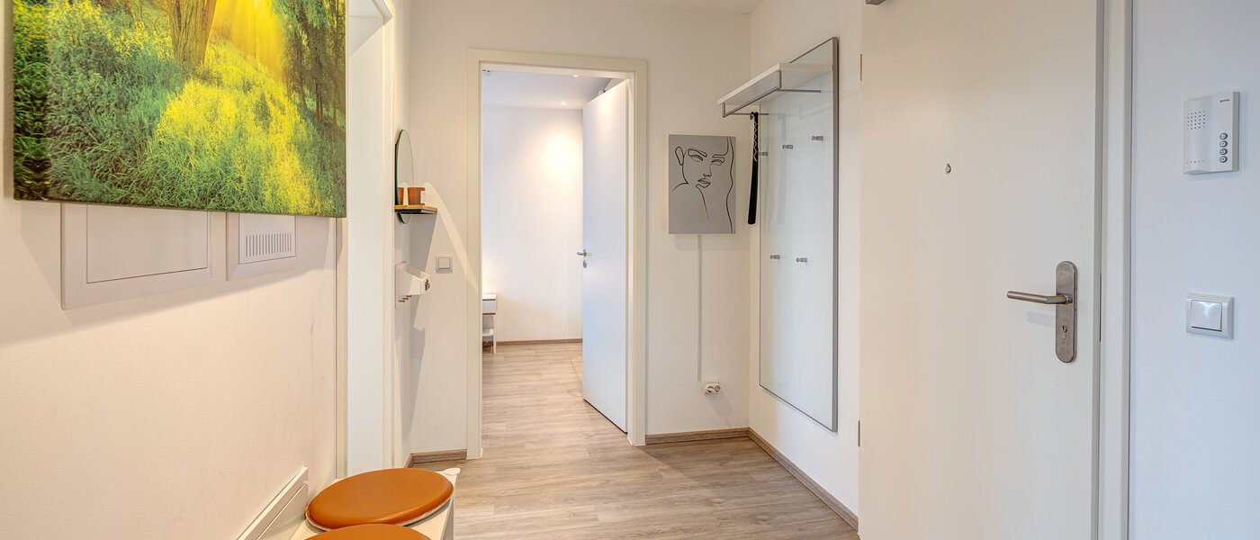 appartement avec terrasse sur le toit München Neuaubing 02 entrée/couloir 13783