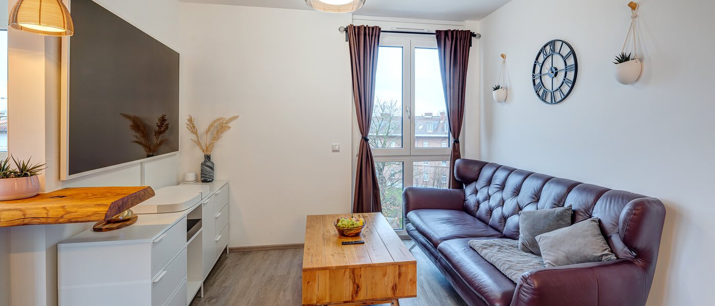 appartement avec terrasse sur le toit München Neuaubing 02 pièce à vivre 13783
