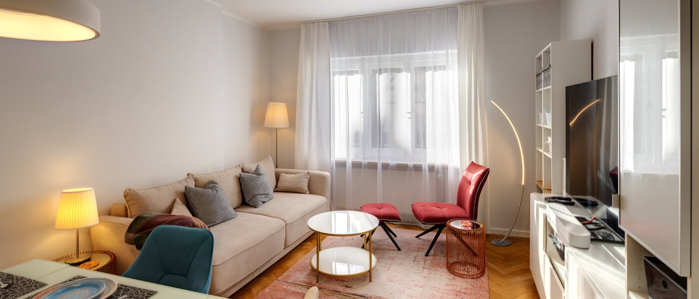 appartement München Schwabing 01 pièce à vivre 13786