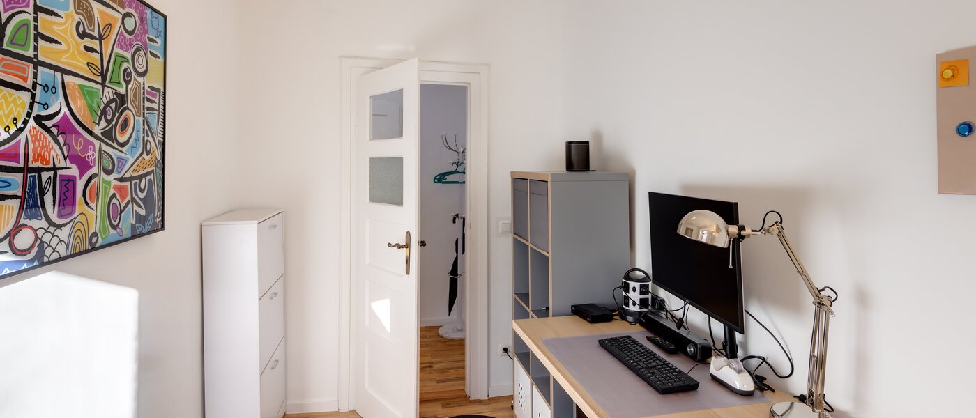 appartement München Schwabing 02 Bureau/Chambre d’amis 13786