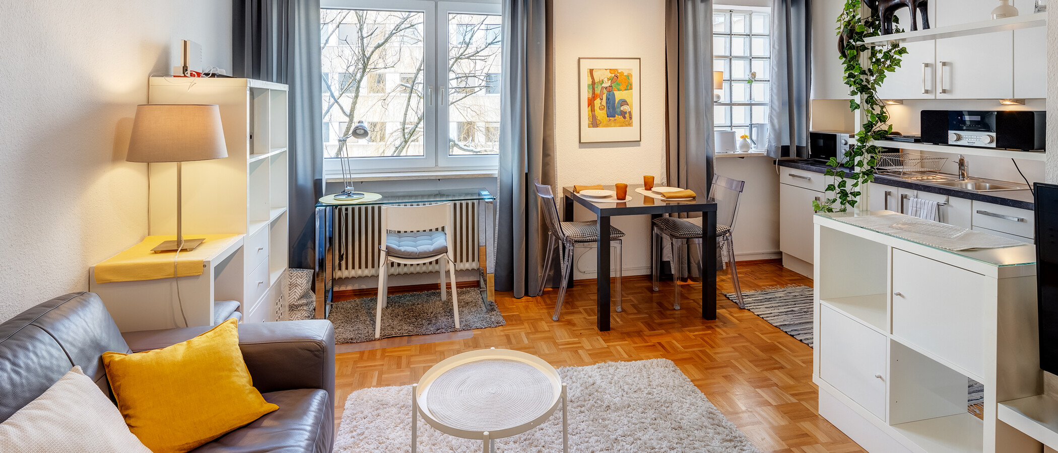 appartement München Maxvorstadt - Rund um den Josephsplatz 02 pièce à vivre 13787