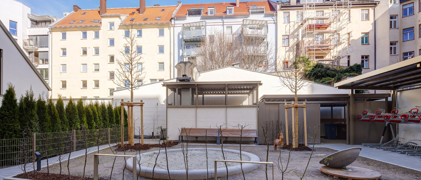 appartement München Lehel 01 cour intérieure 13792