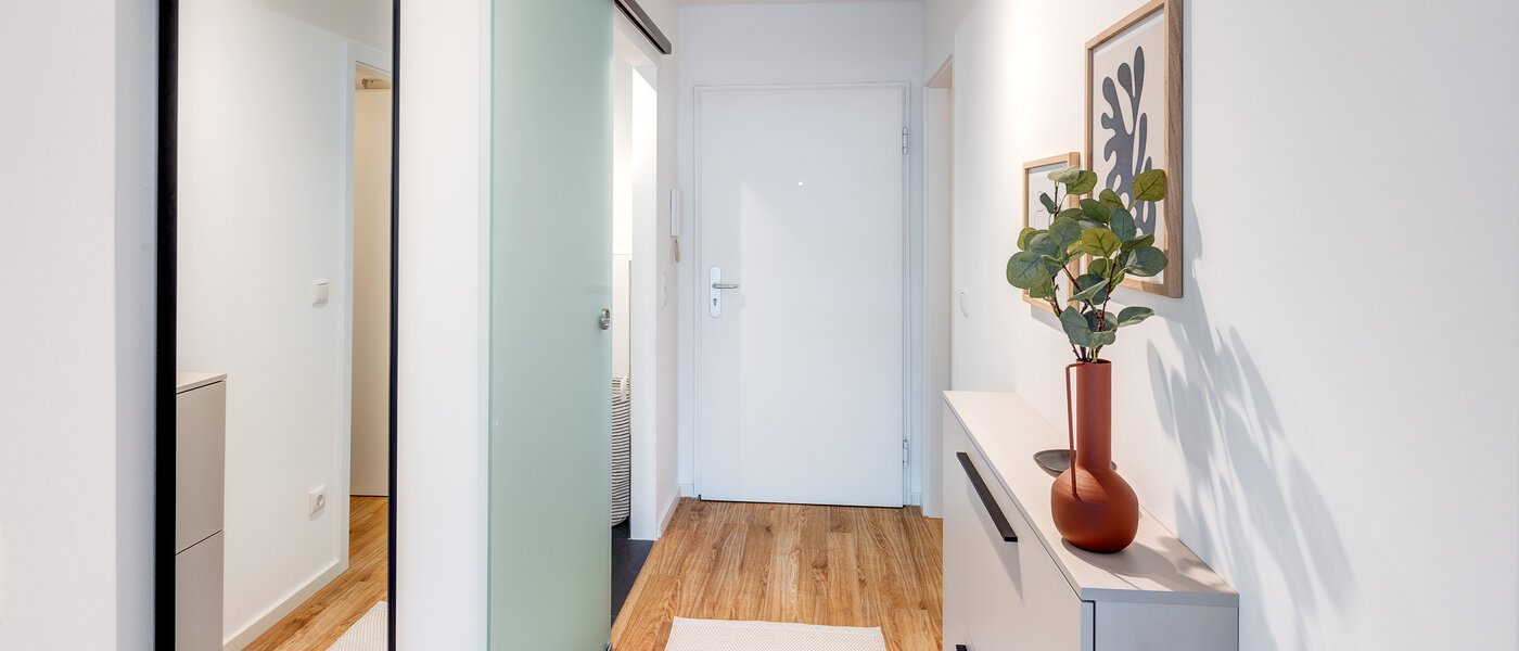 appartement München Neuhausen 01 entrée/couloir 13806