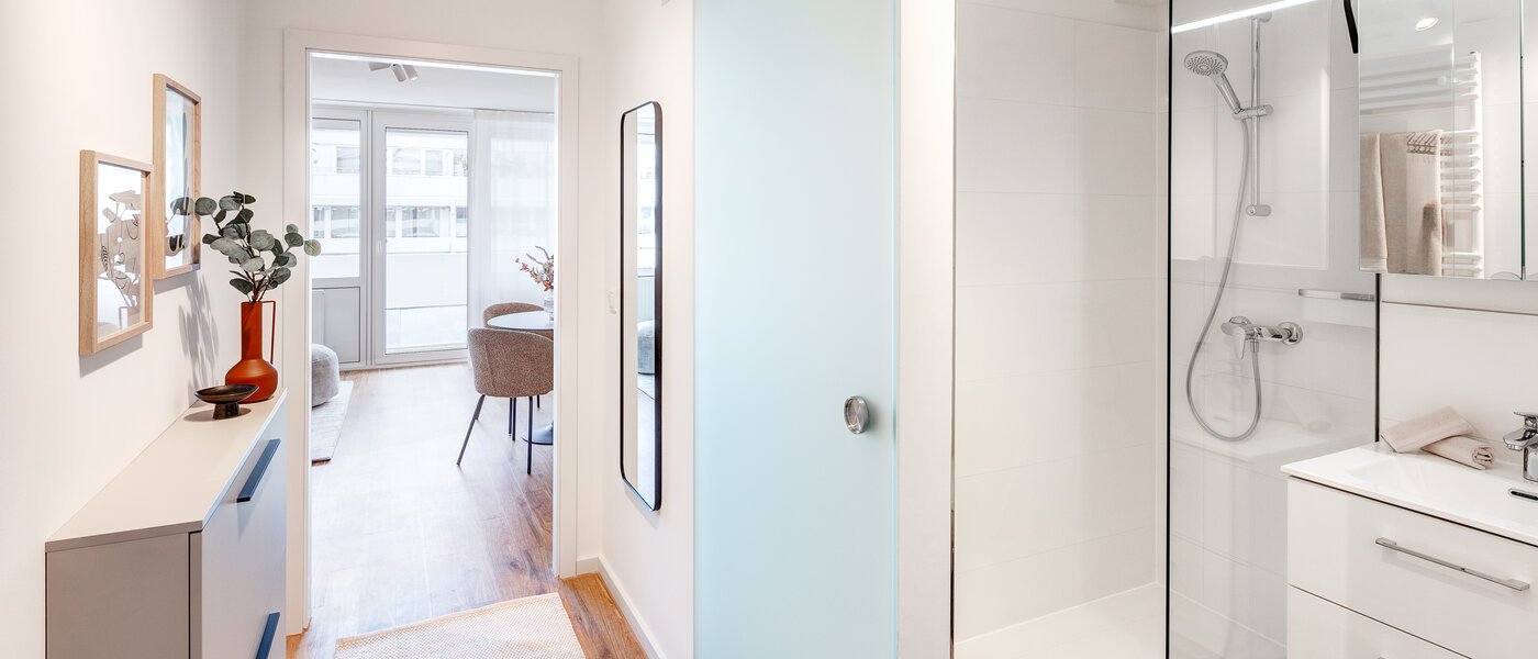 appartement München Neuhausen 02 entrée/couloir 13806