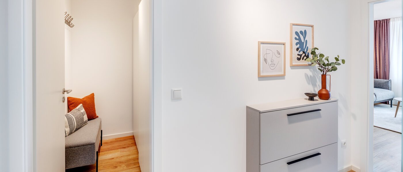 appartement München Neuhausen 03 entrée/couloir 13806