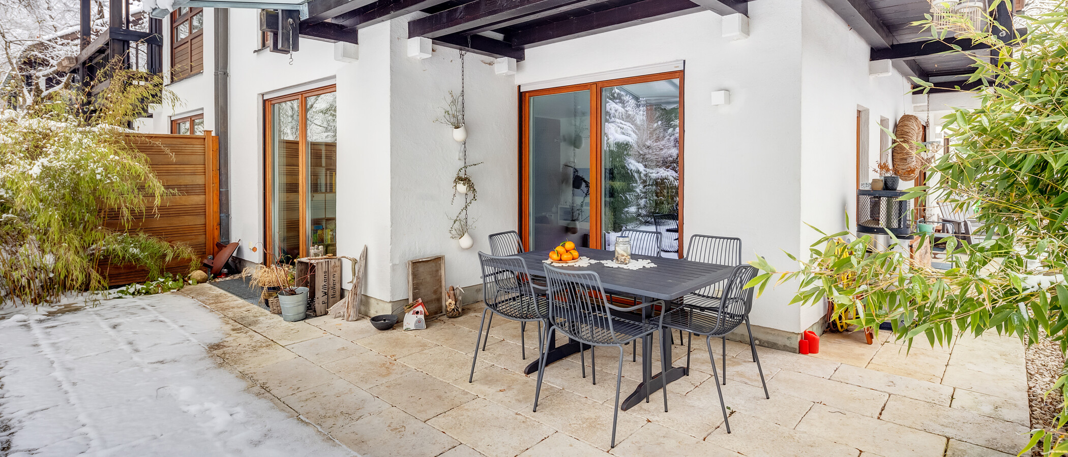 maison mitoyenne München Solln 01 terrasse 13810