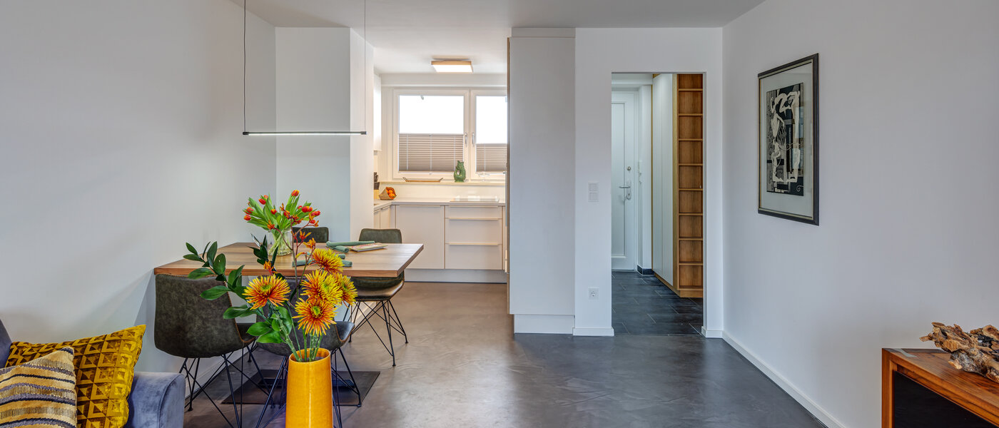 appartement München Moosach 03 pièce à vivre 13811