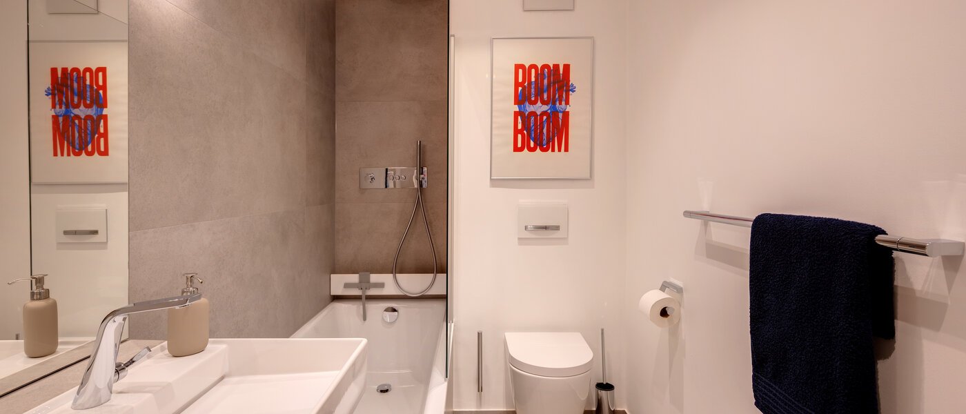 appartement München Dreimühlenviertel 02 salle de bain 13821