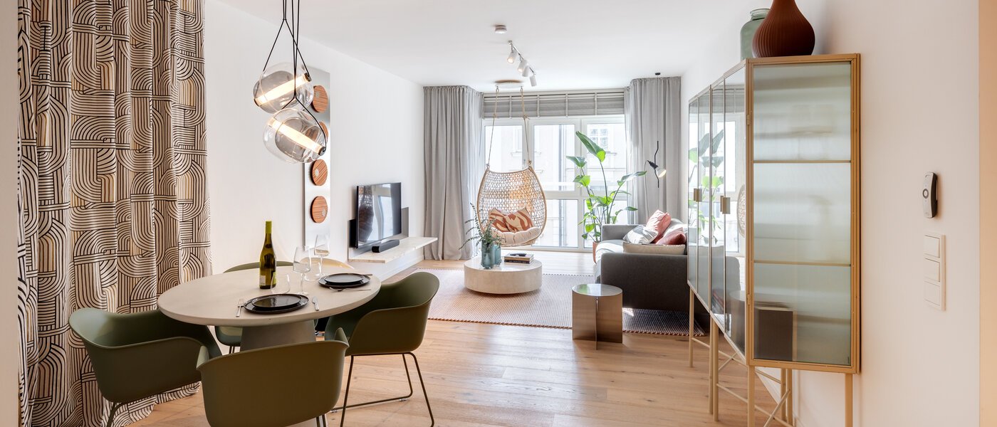 appartement München Dreimühlenviertel 01 pièce à vivre 13821