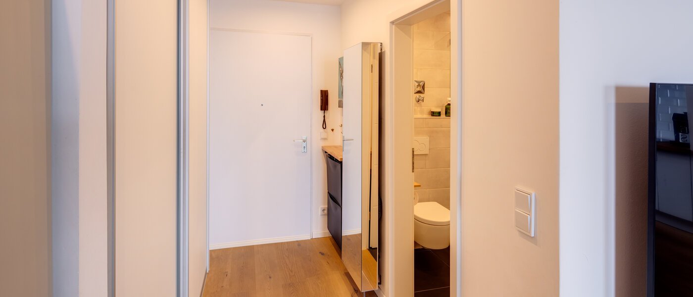 appartement avec terrasse sur le toit München Obergiesing 01 entrée/couloir 13824