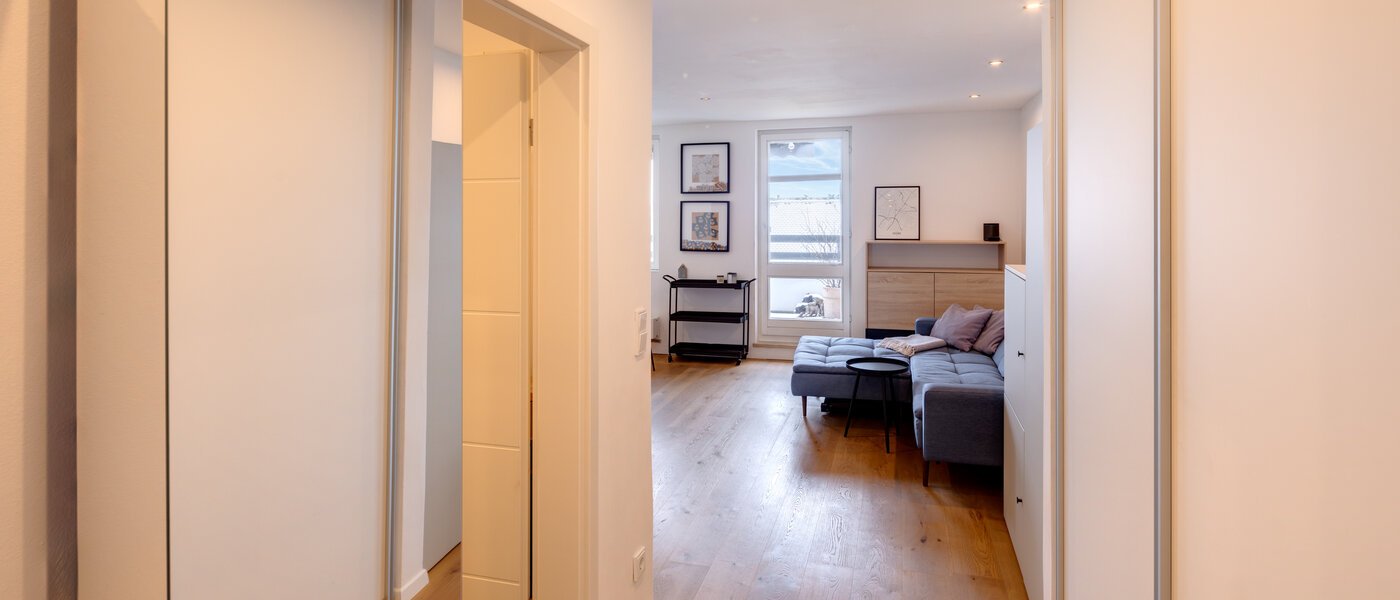 appartement avec terrasse sur le toit München Obergiesing 02 entrée/couloir 13824