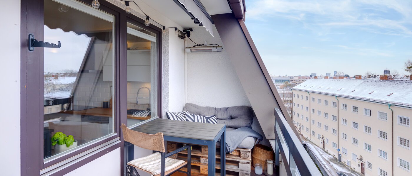 appartement avec terrasse sur le toit München Obergiesing 01 terrasse sur le toit 13824