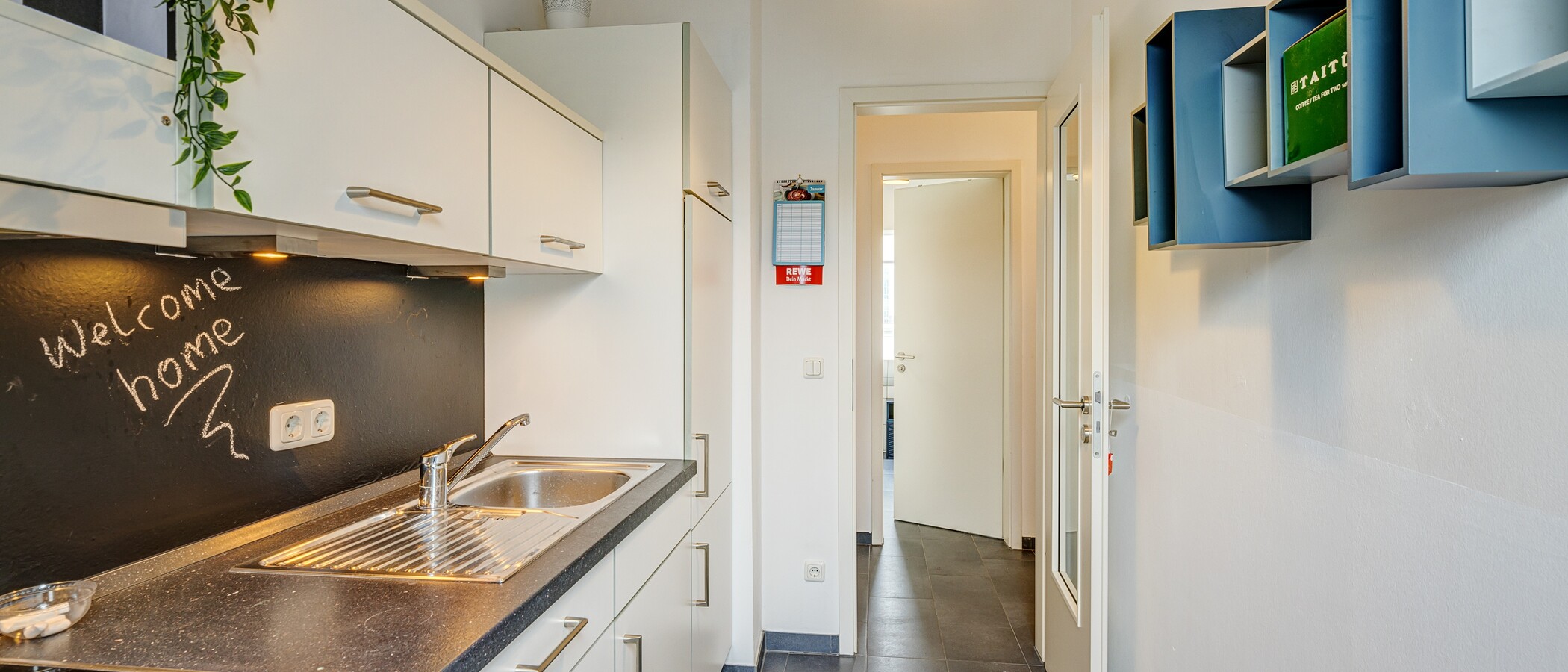 appartement sous les toits München Schwabing (rechts der Leopoldstraße) 02 cuisine 13837