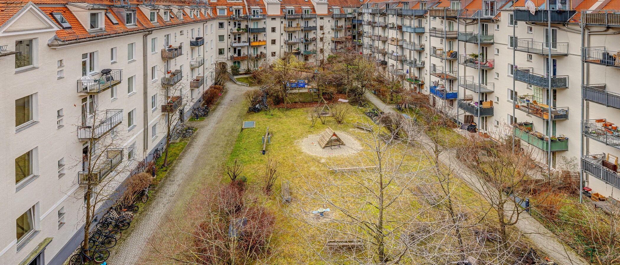 appartement sous les toits München Schwabing (rechts der Leopoldstraße) 01 vue 13837