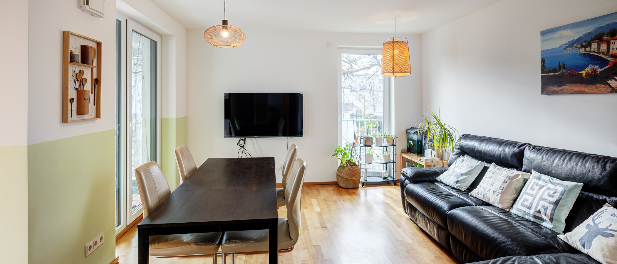 appartement München Allach 01 pièce à vivre 13838